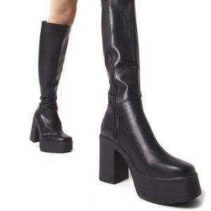 NEW Groovy Gogo Boots Lamoda Slick Nicks